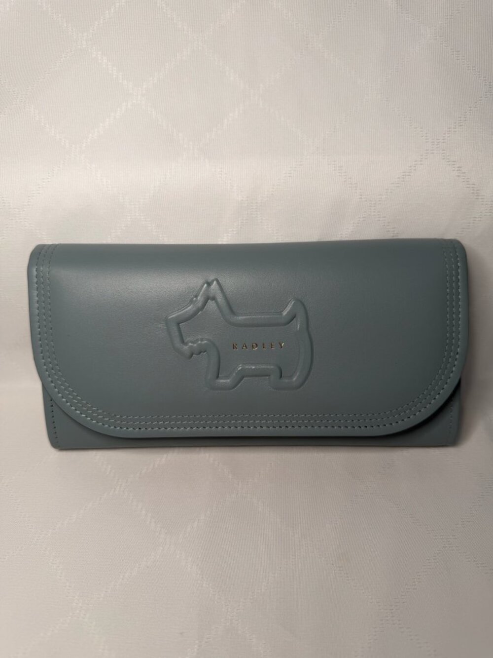 NWT Radley London Keswick Mews Large Flapover Wallet - 'Green Water'